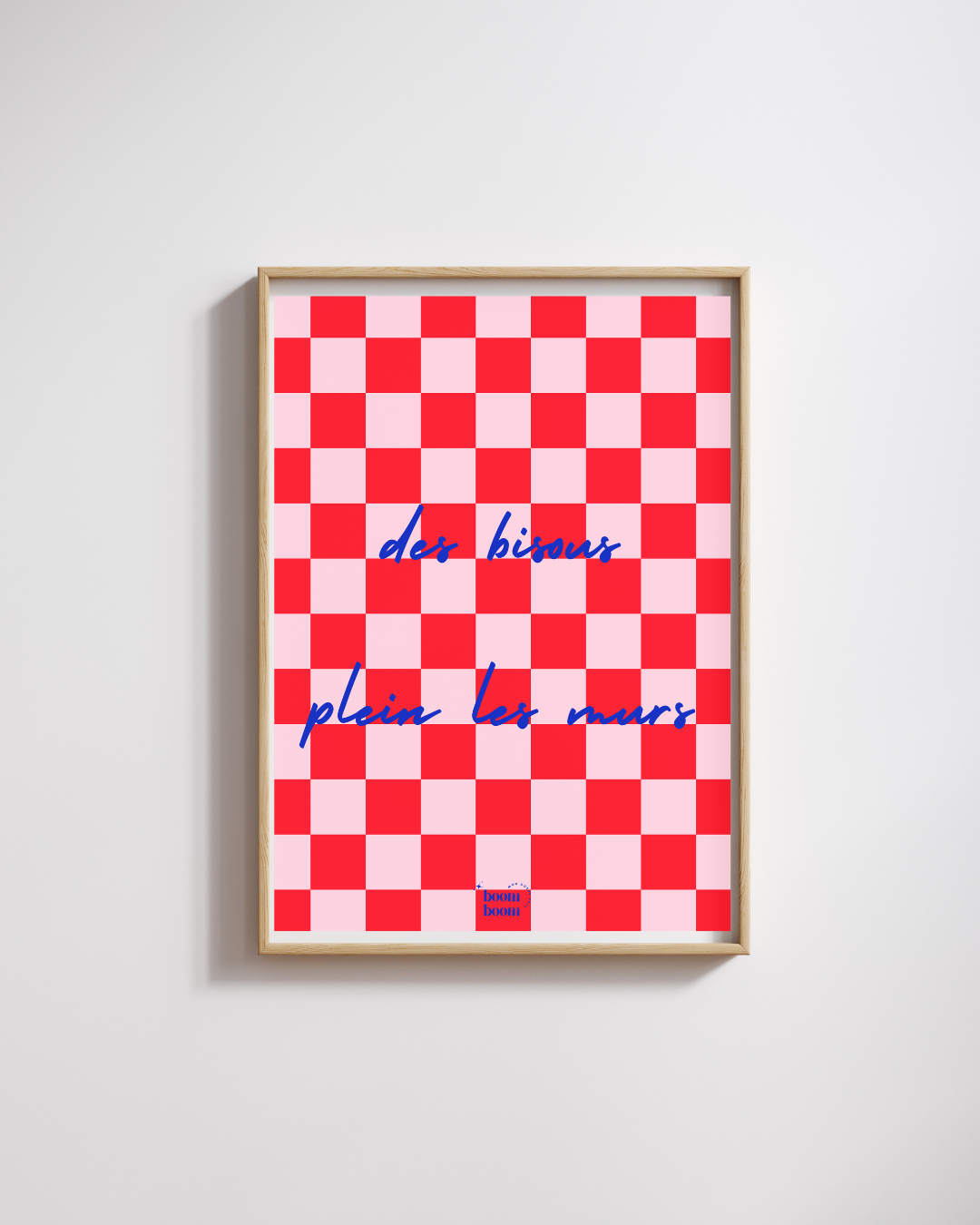 Des bisous plein les murs