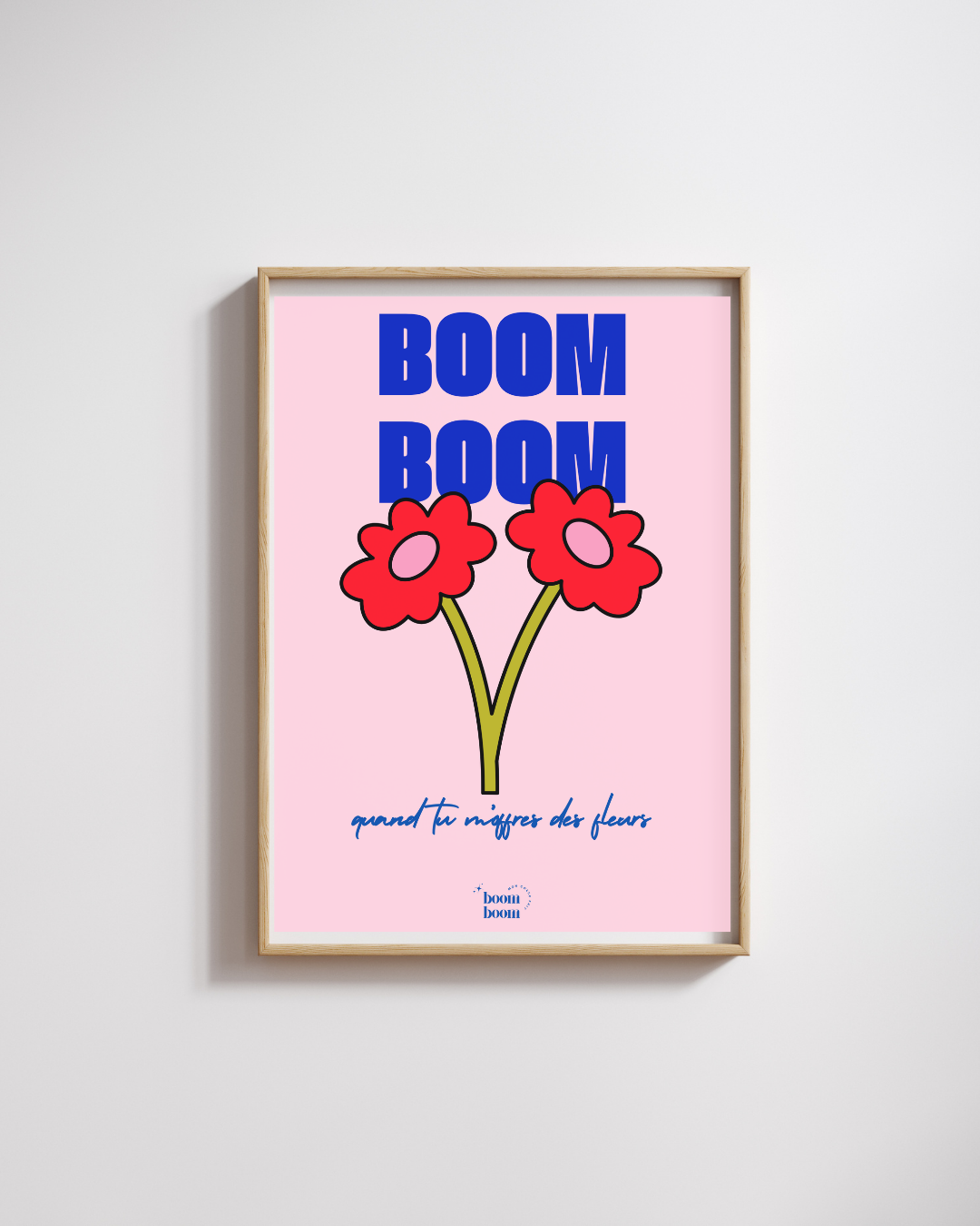 Quand tu m'offres des fleurs