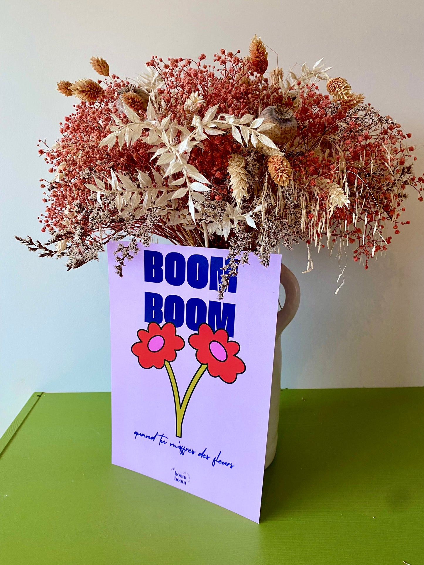 Quand tu m'offres des fleurs