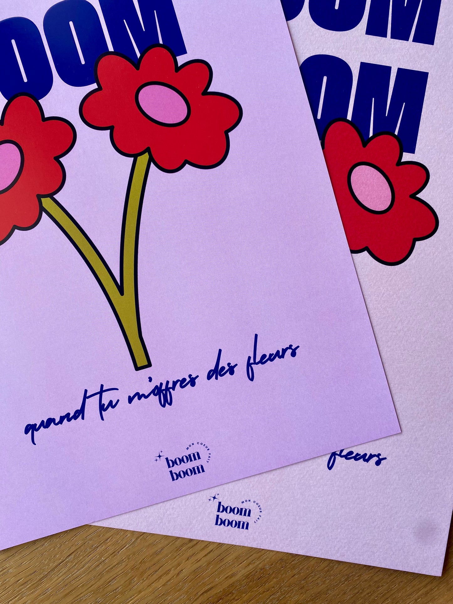 Quand tu m'offres des fleurs