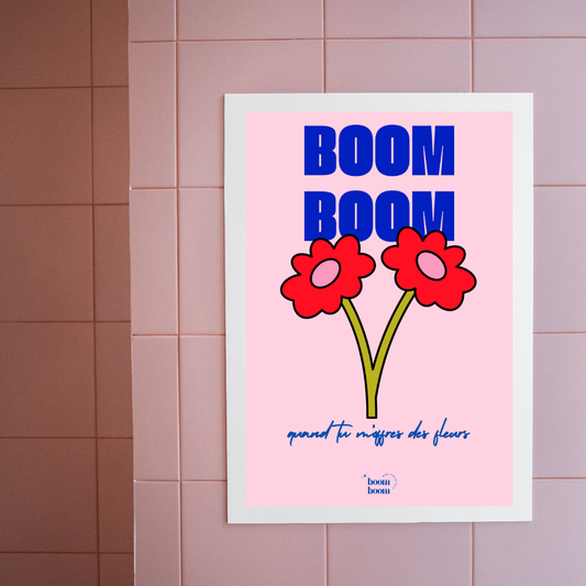 Quand tu m'offres des fleurs